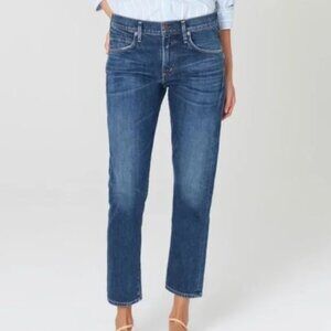 Citizens of Humanity Elsa Mid-Rise Crop Slim Jeans, Size 33, EUC